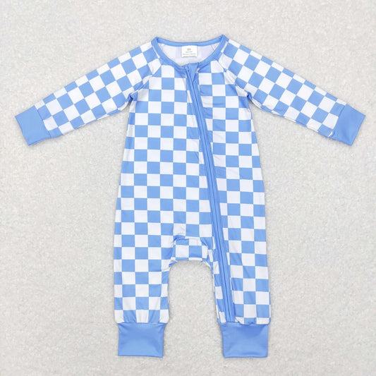 Blue Checker Bamboo Fiber Sleeper