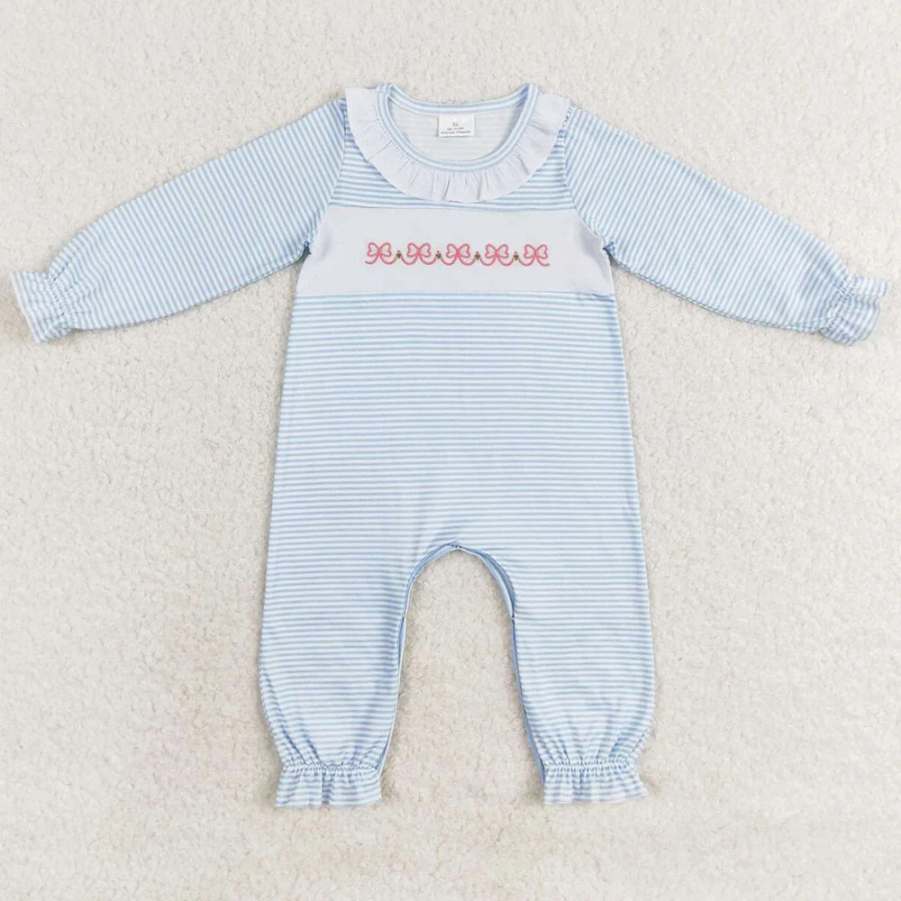 Pink Coquette Bow Romper