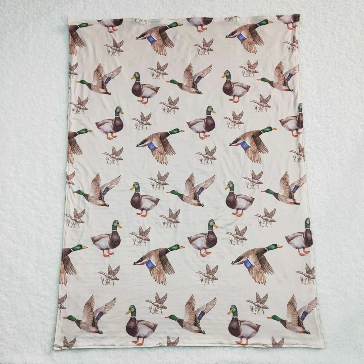 Mallard Duck Minky Blanket