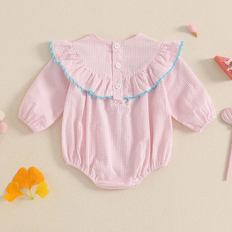 Smocked Birthday Girl Bubble