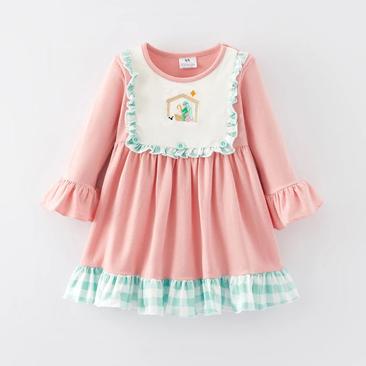 Girls Nativity Christmas Dress