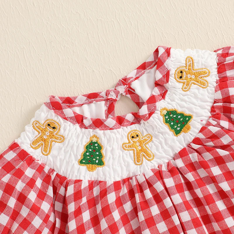 Smocked Christmas Tree/Santa Bubble
