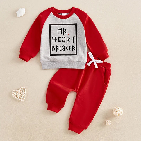 Mr. Heart Breaker Pant Set