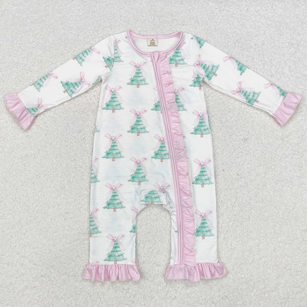 Christmas Tree-Bow Bamboo Fiber Sleeper