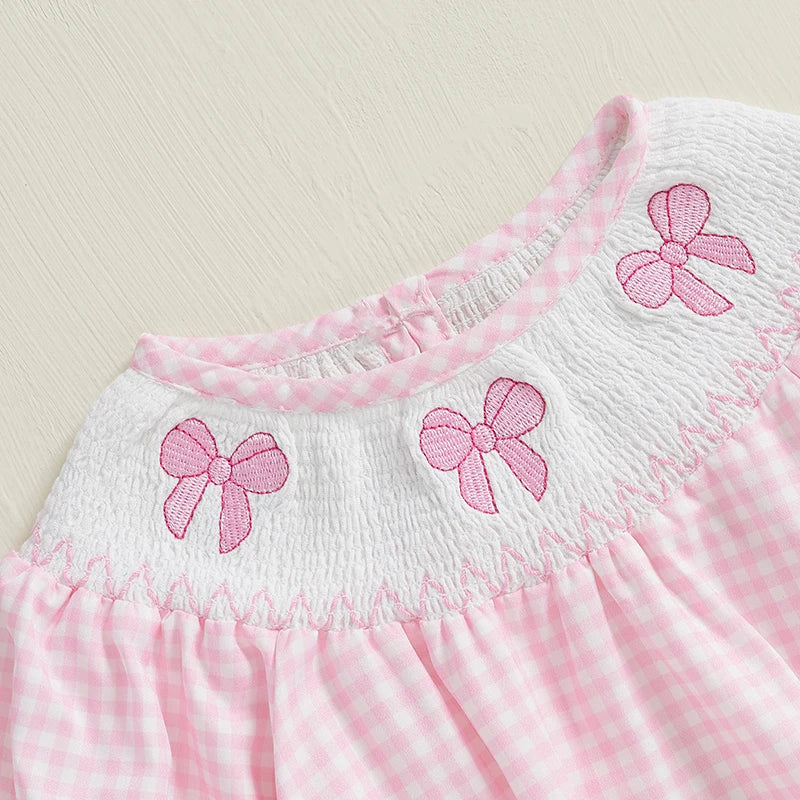 Smocked Coquette Bow Bubble