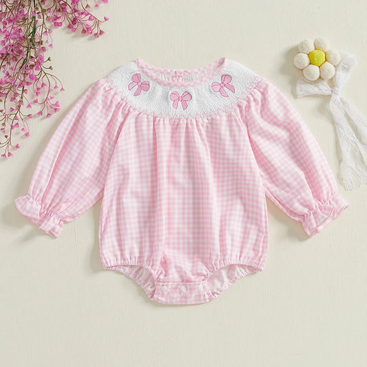 Smocked Coquette Bow Bubble
