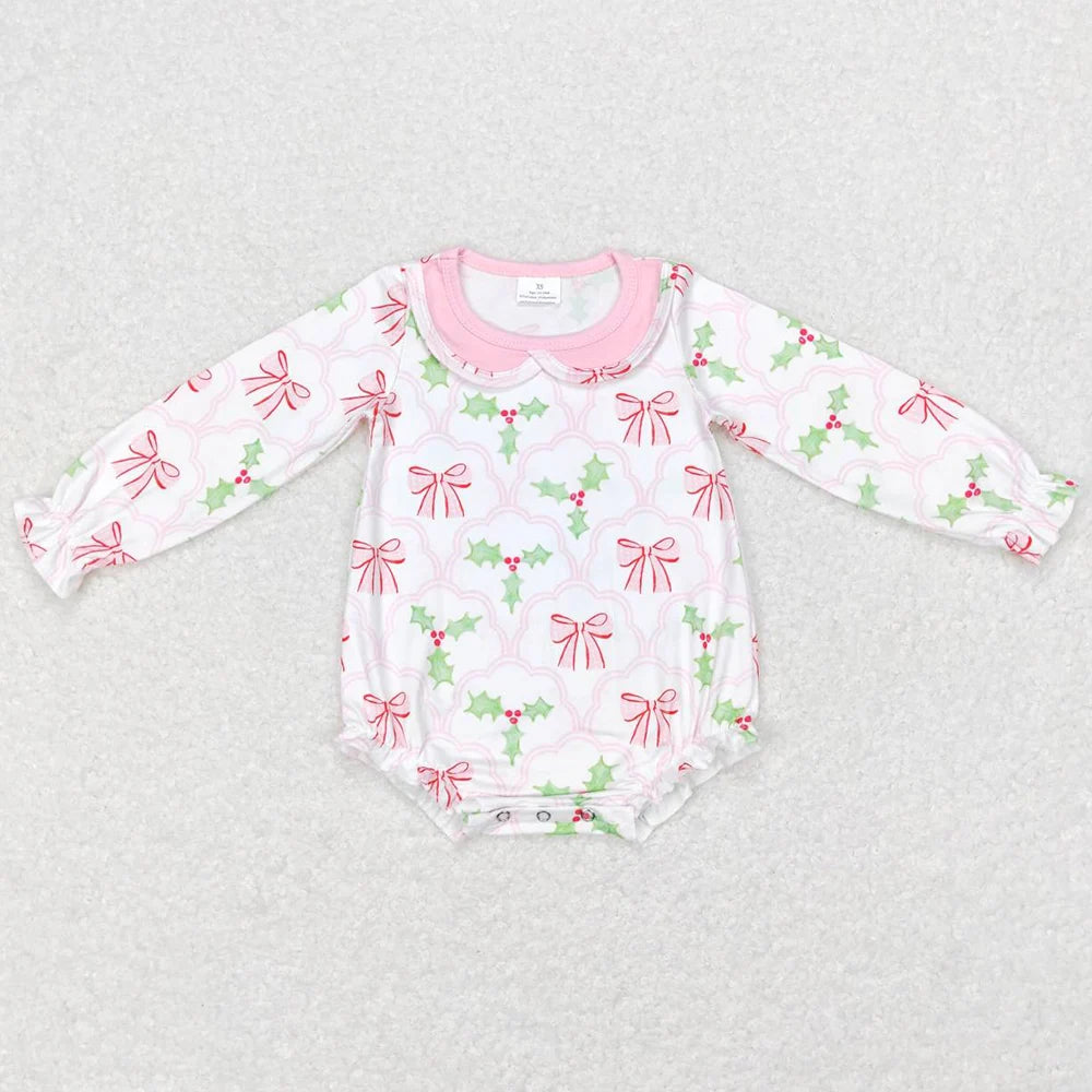 Under The Mistletoe Bubble Romper