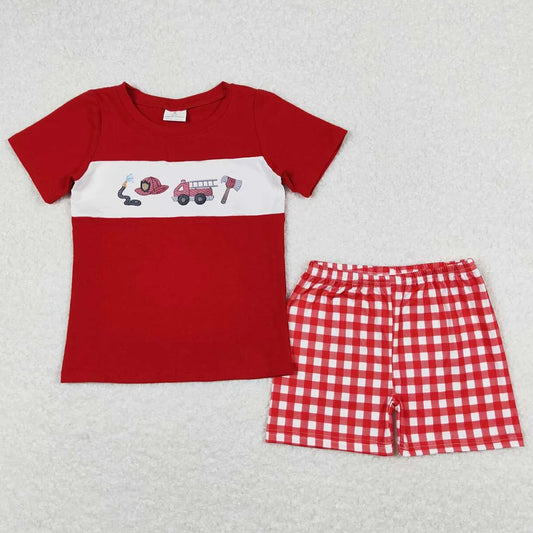 Boys Fire Truck Set