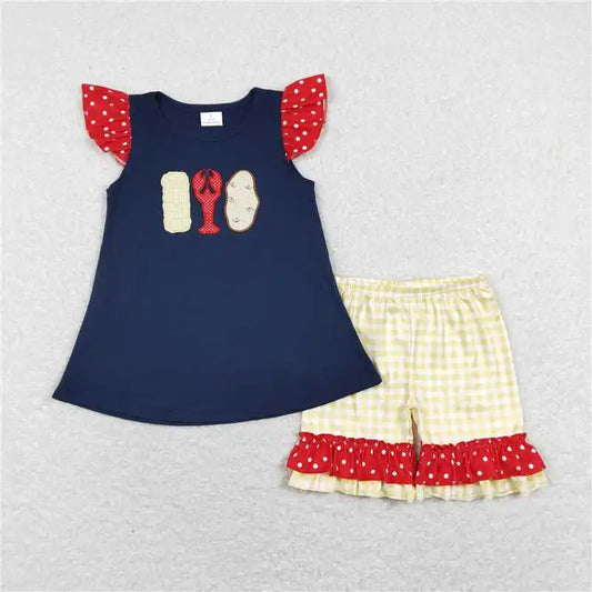Girls Crawfish Boil Set