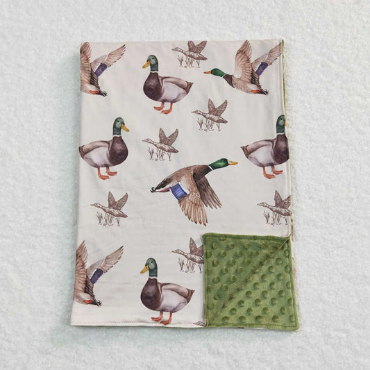 Mallard Duck Minky Blanket