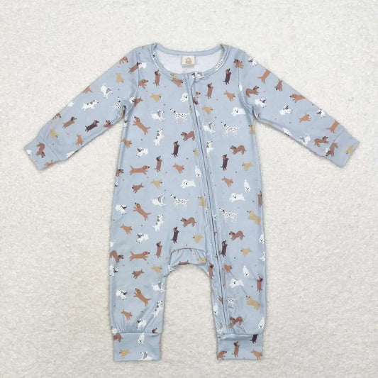 Dog Print Bamboo Fiber Sleeper