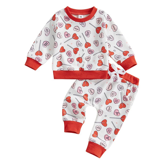 Unisex Be Mine Pant Set