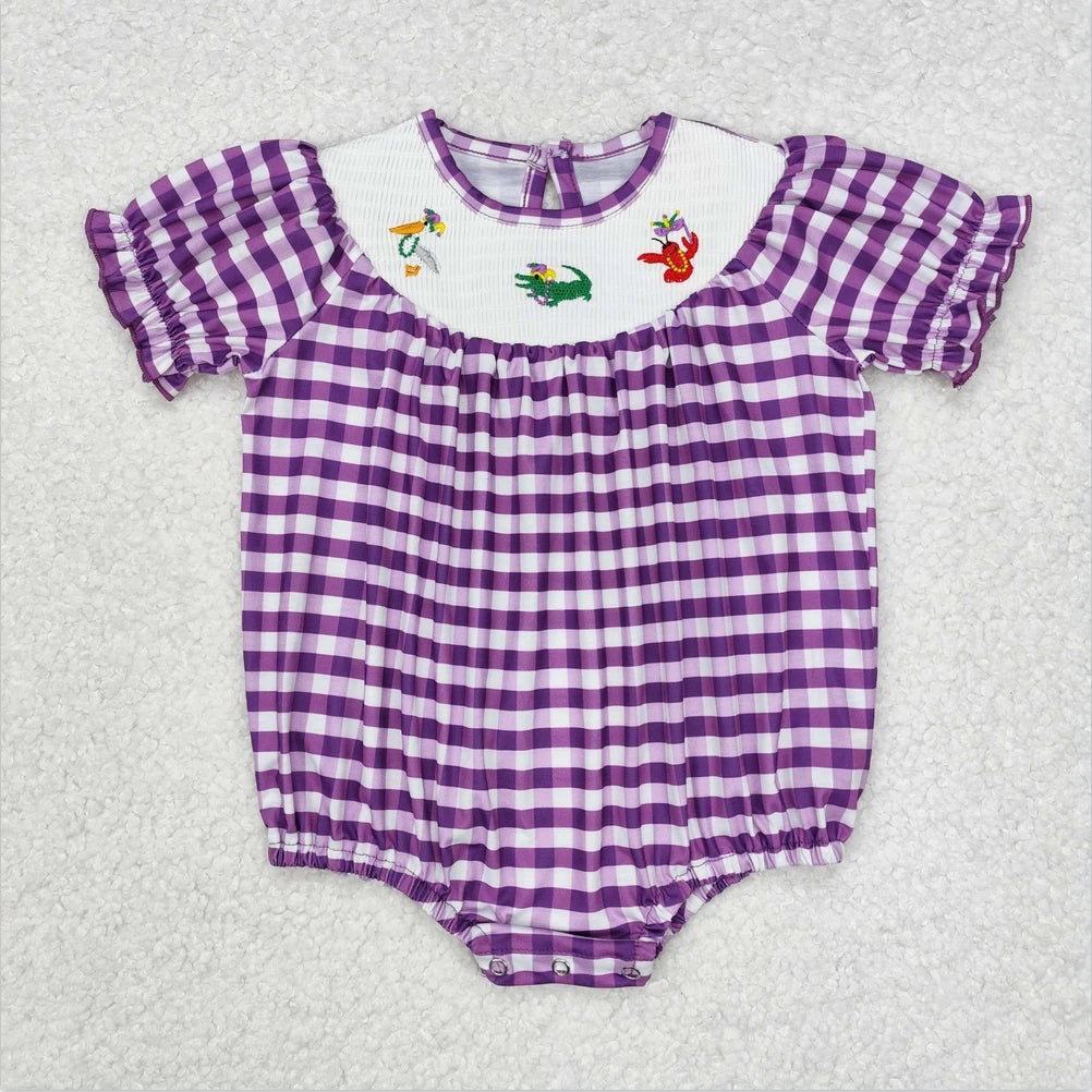 Smocked Mardi Gras Bubble