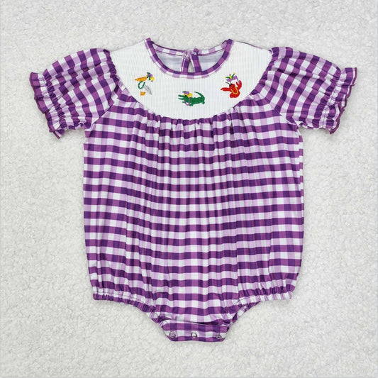 Smocked Mardi Gras Bubble