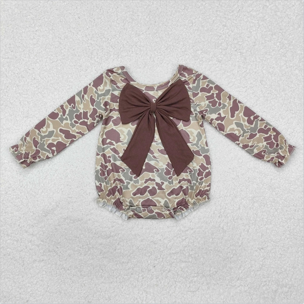 Retro Camo Bow Bubble