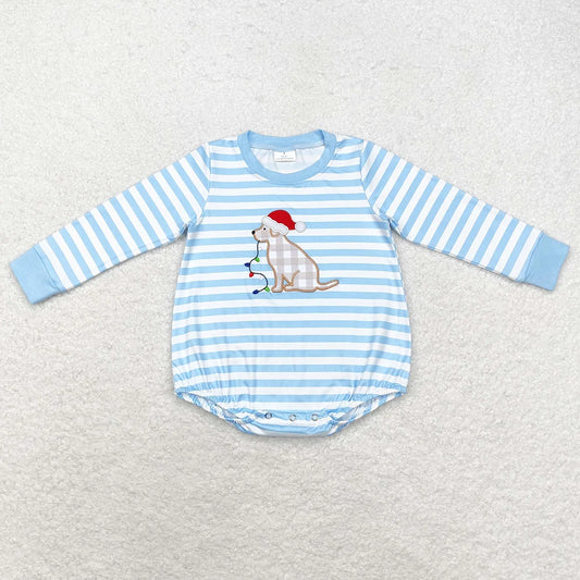 Christmas Lab Bubble Romper