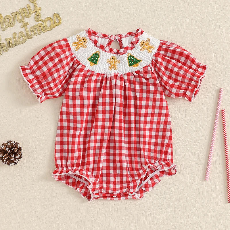 Smocked Christmas Tree/Santa Bubble