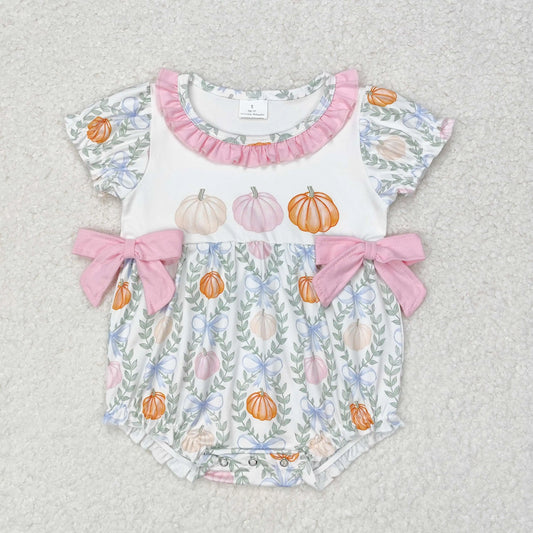 Pumpkin Bow Bubble