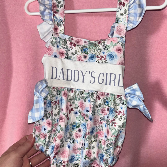 Daddy's Girl Bow Bubble