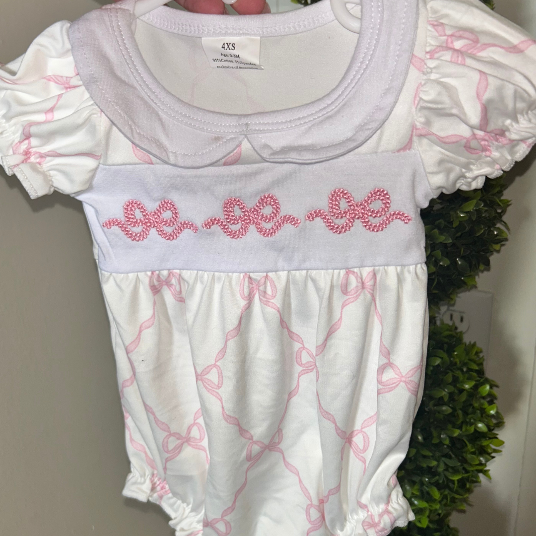 Pink Bow Bubble